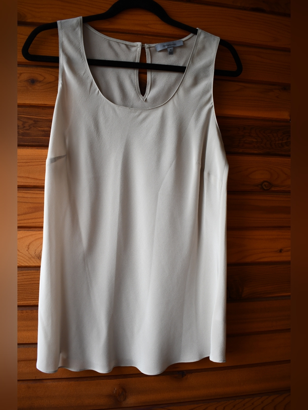 NWOT Classiques Entier 100% Silk Tank Top Sleeveless